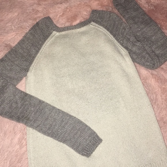 Justice Girl’s Owl Graphic Color Block Two Tone Cozy Knit Sweater - Picture 4 of 6